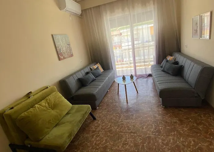 New Zeusplace With Private Parking Katerini דירה *