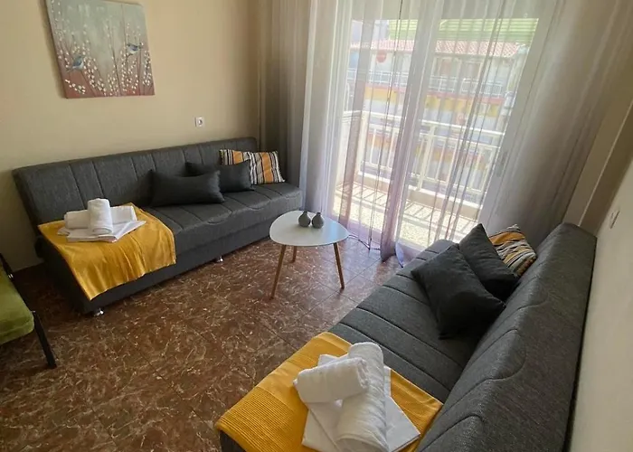 דירה New Zeusplace With Private Parking Katerini