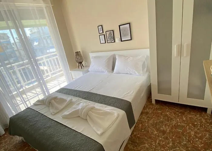דירה New Zeusplace With Private Parking Katerini *