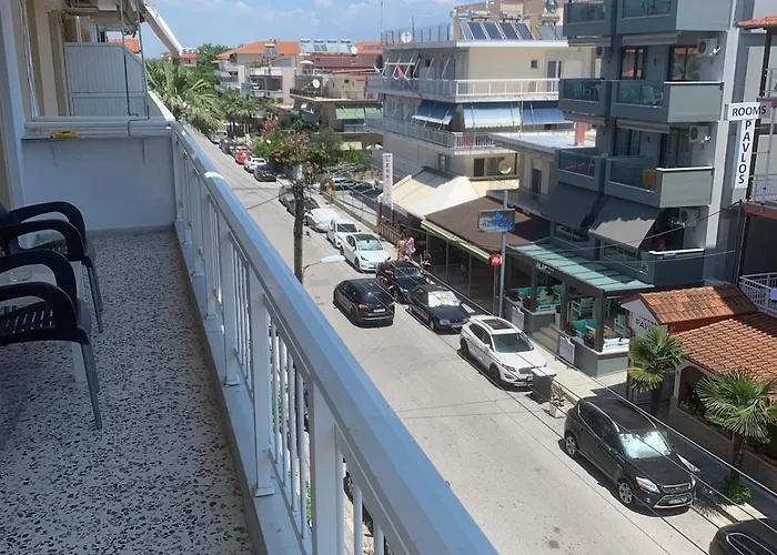 דירה New Zeusplace With Private Parking Katerini